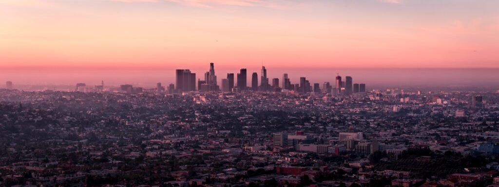 los angeles skyline